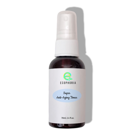 Ecophoria Super Anti-Aging Toner 70ml - Firm and Prep Youth-Boosting Toner for Youthful Skin - Vegan Cruelty-Free Clean Beauty Skincare